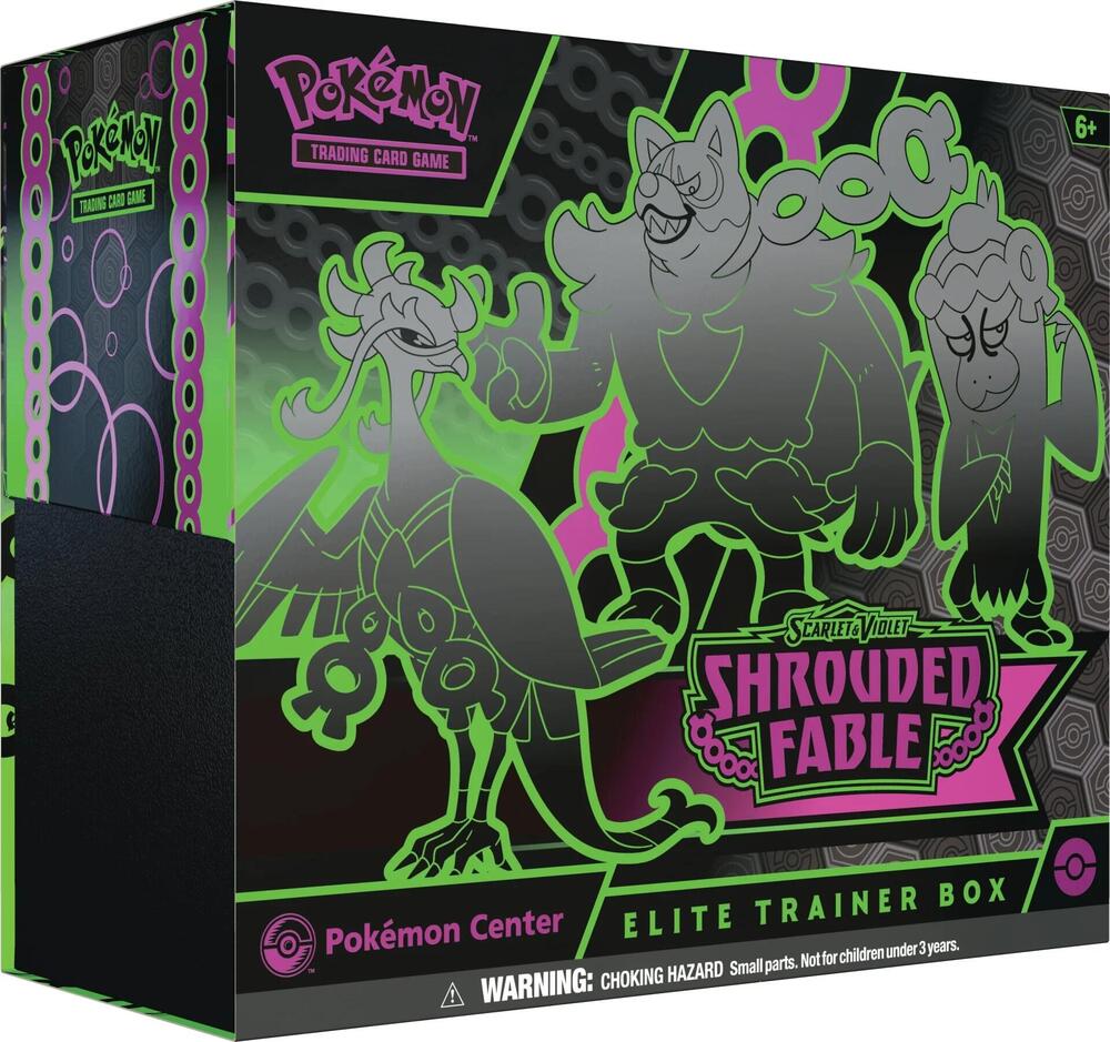 Shrouded Fable Pokemon Center Exclusive Elite Trainer Box