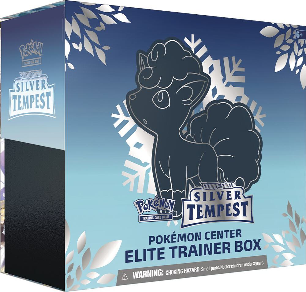 Silver Tempest Pokemon Center Exclusive Elite Trainer Box
