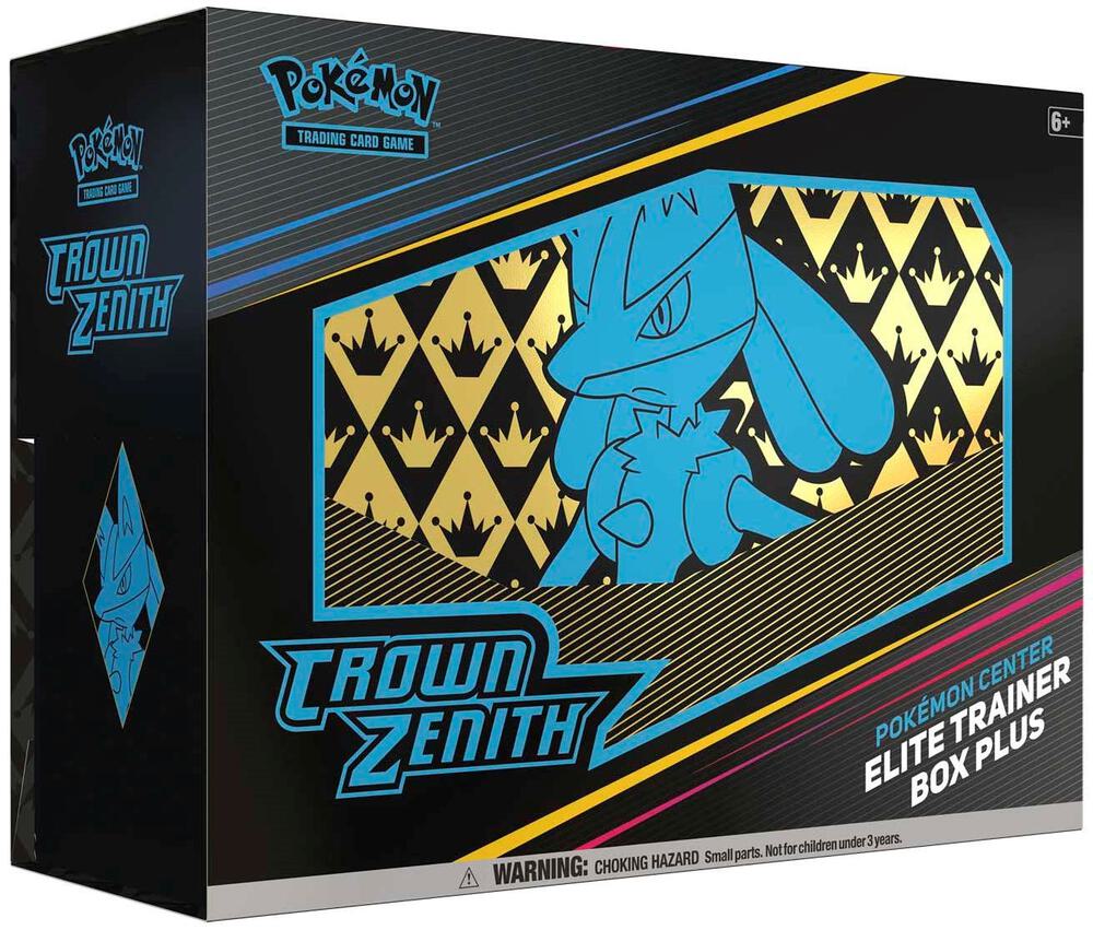 Crown Zenith Pokemon Center Exclusive Elite Trainer Box