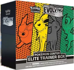 Evolving Skies Pokemon Center Exclusive Elite Trainer Box