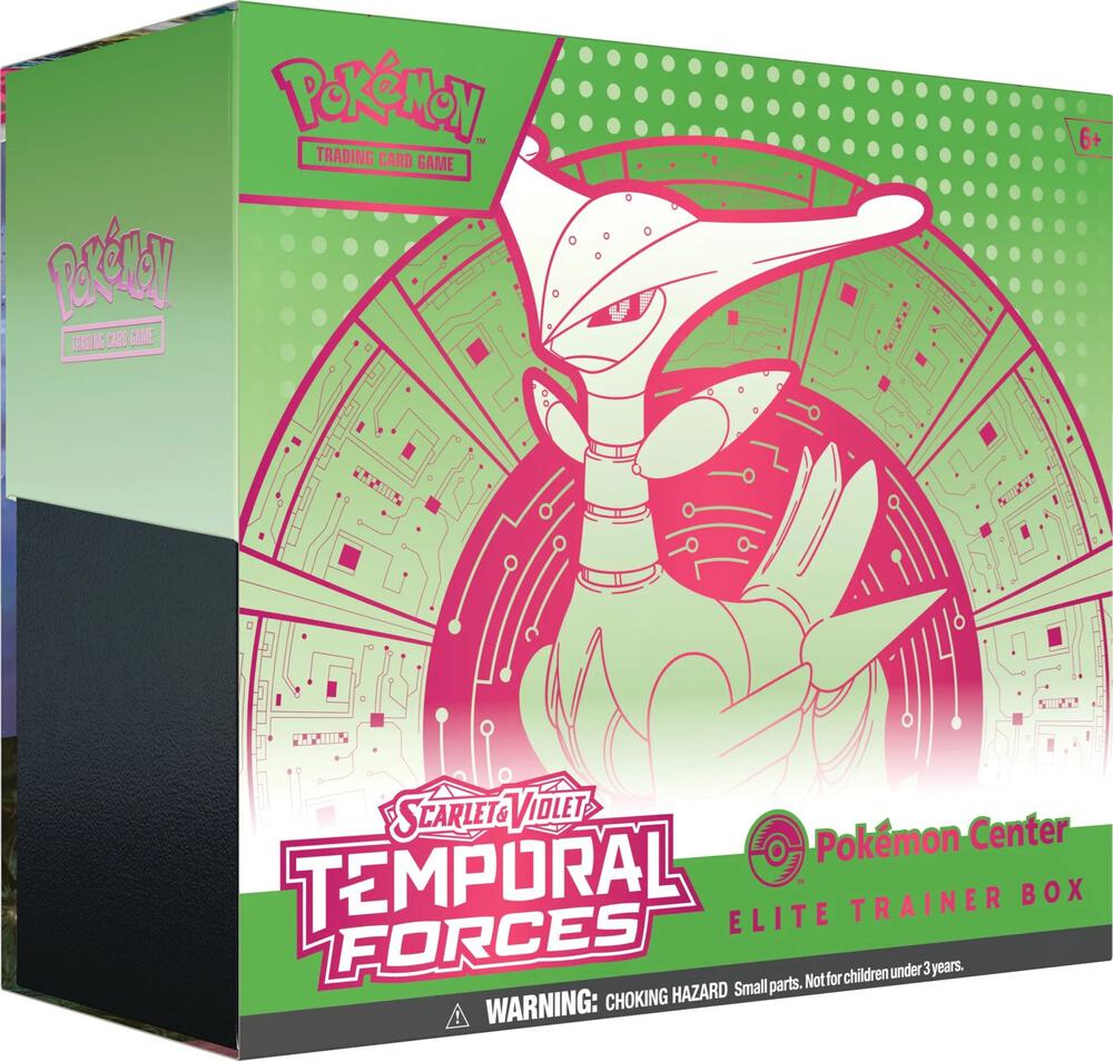 Temporal Forces Pokemon Center Exclusive Elite Trainer Box