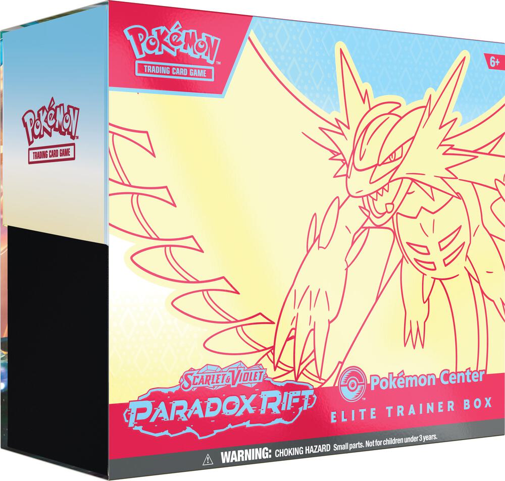 Paradox Rift Pokemon Center Exclusive Elite Trainer Box