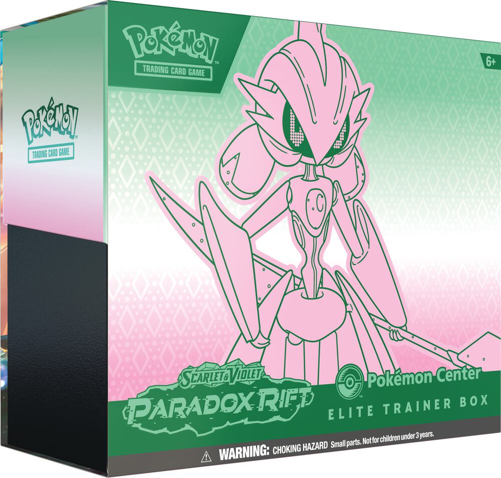 Paradox Rift Pokemon Center Exclusive Elite Trainer Box