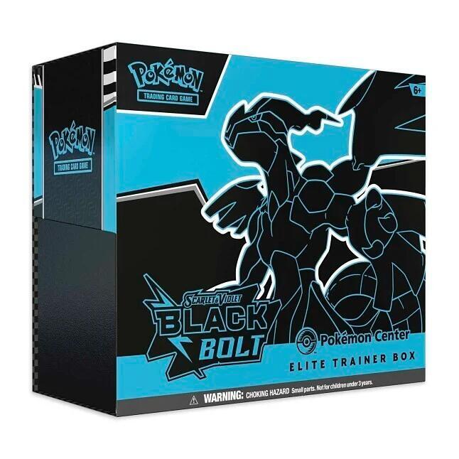 Black Bolt Pokemon Center Exclusive Elite Trainer Box