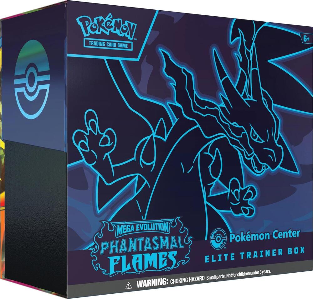 Phantasmal Flames Pokemon Center Exclusive Elite Trainer Box