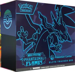 Phantasmal Flames Pokemon Center Exclusive Elite Trainer Box