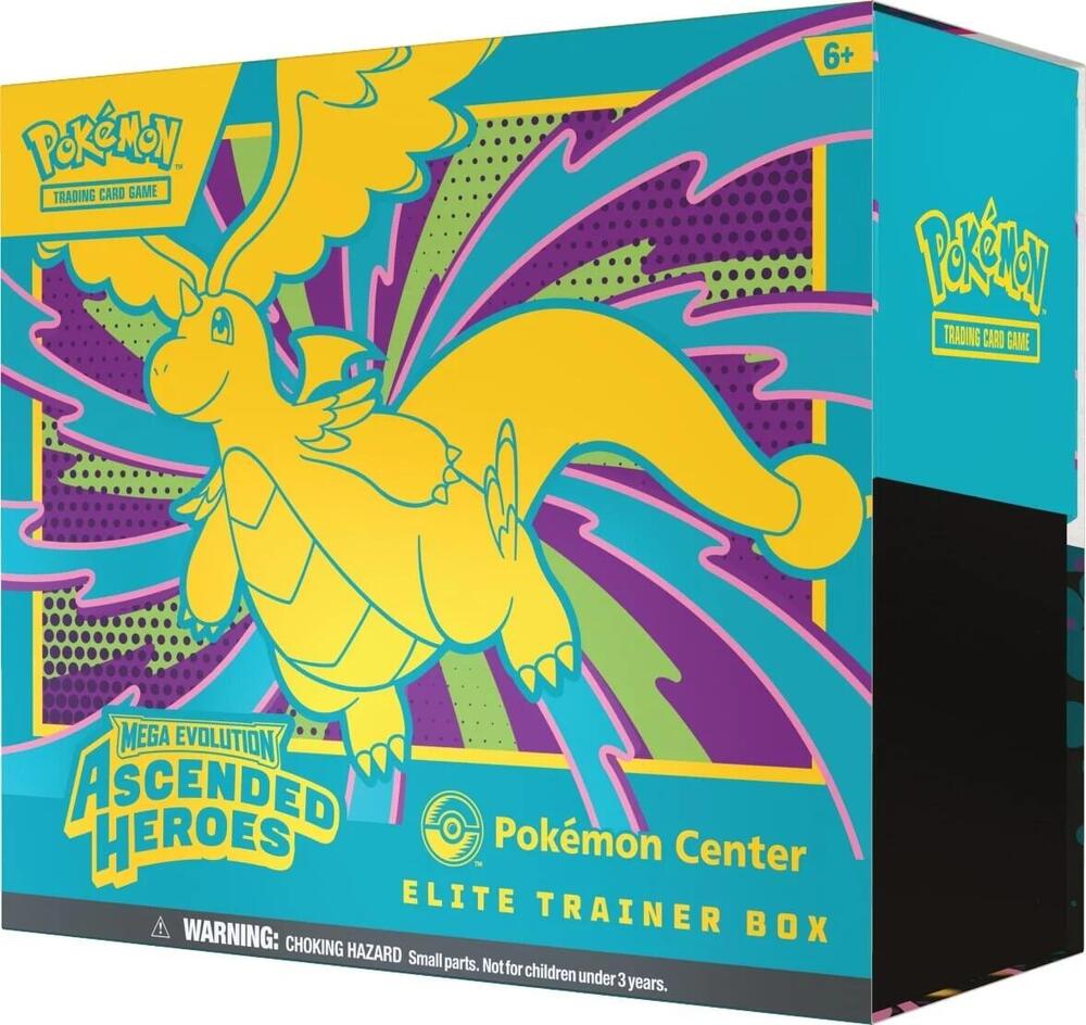 Ascended Heroes Pokemon Center Exclusive Elite Trainer Box