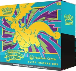 Ascended Heroes Pokemon Center Exclusive Elite Trainer Box