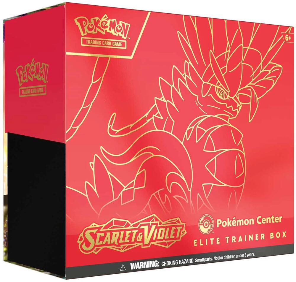 Scarlet & Violet Pokemon Center Exclusive Elite Trainer Box