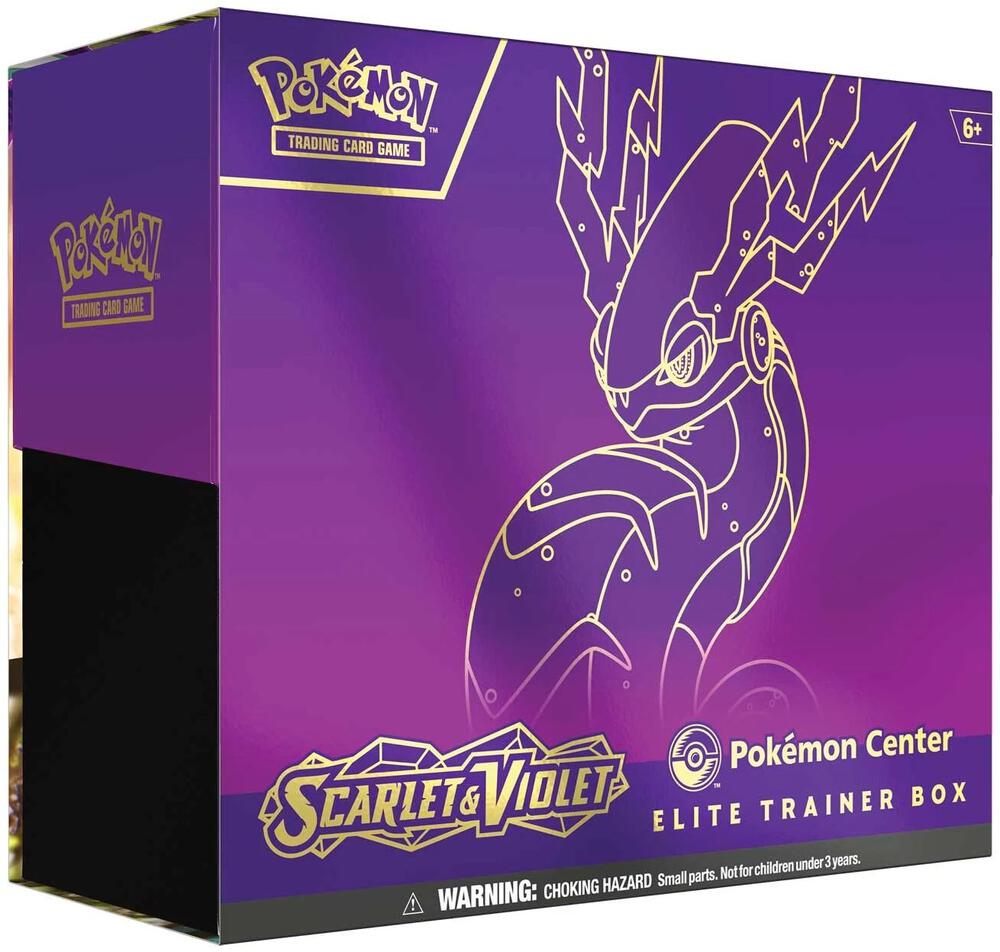 Scarlet & Violet Pokemon Center Exclusive Elite Trainer Box