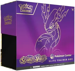 Scarlet & Violet Pokemon Center Exclusive Elite Trainer Box