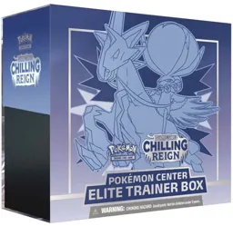 Chilling Reign Pokemon Center Exclusive Elite Trainer Box