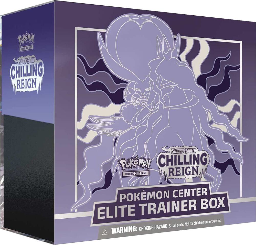 Chilling Reign Pokemon Center Exclusive Elite Trainer Box