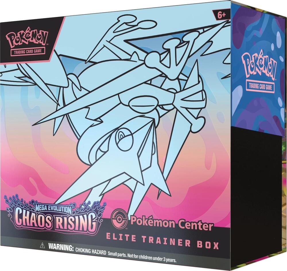 Chaos Rising Pokemon Center Exclusive Elite Trainer Box