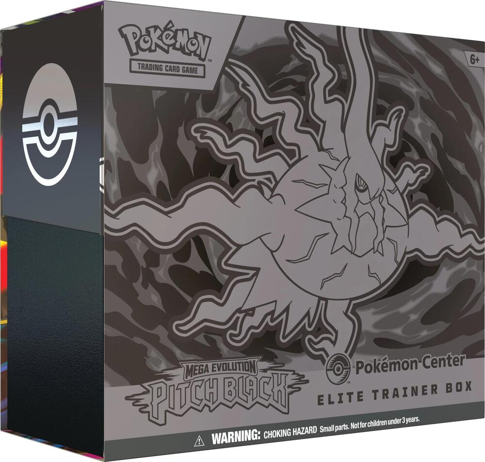 Pitch Black Pokemon Center Exclusive Elite Trainer Box
